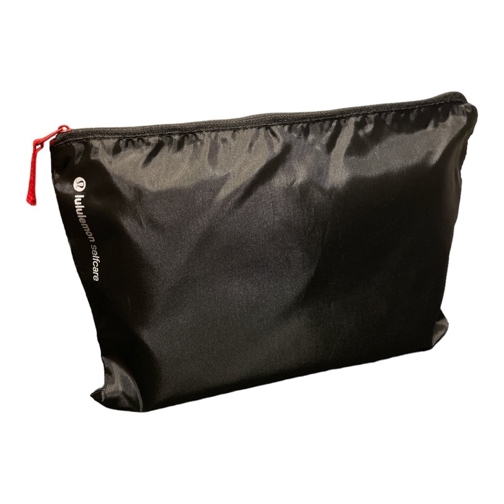Lululemon Black Travel Zipper Lightweight Bag, New